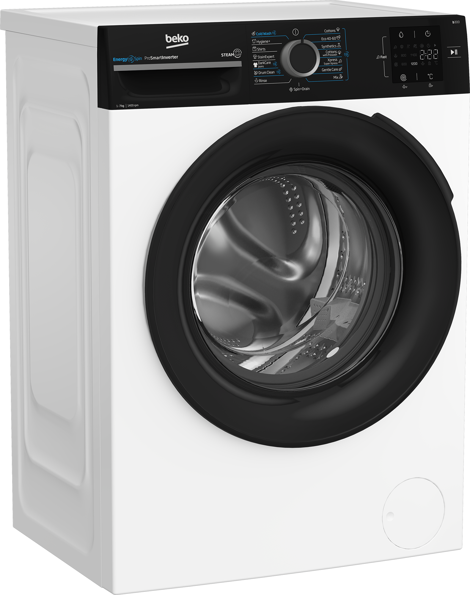 Beko BM3WFSU37413WPBB1 mašina za pranje veša, Bela