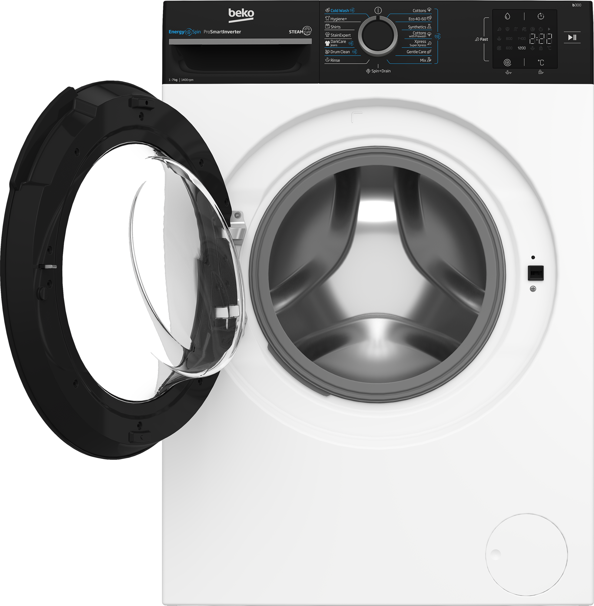 Beko BM3WFSU37413WPBB1 mašina za pranje veša, Bela