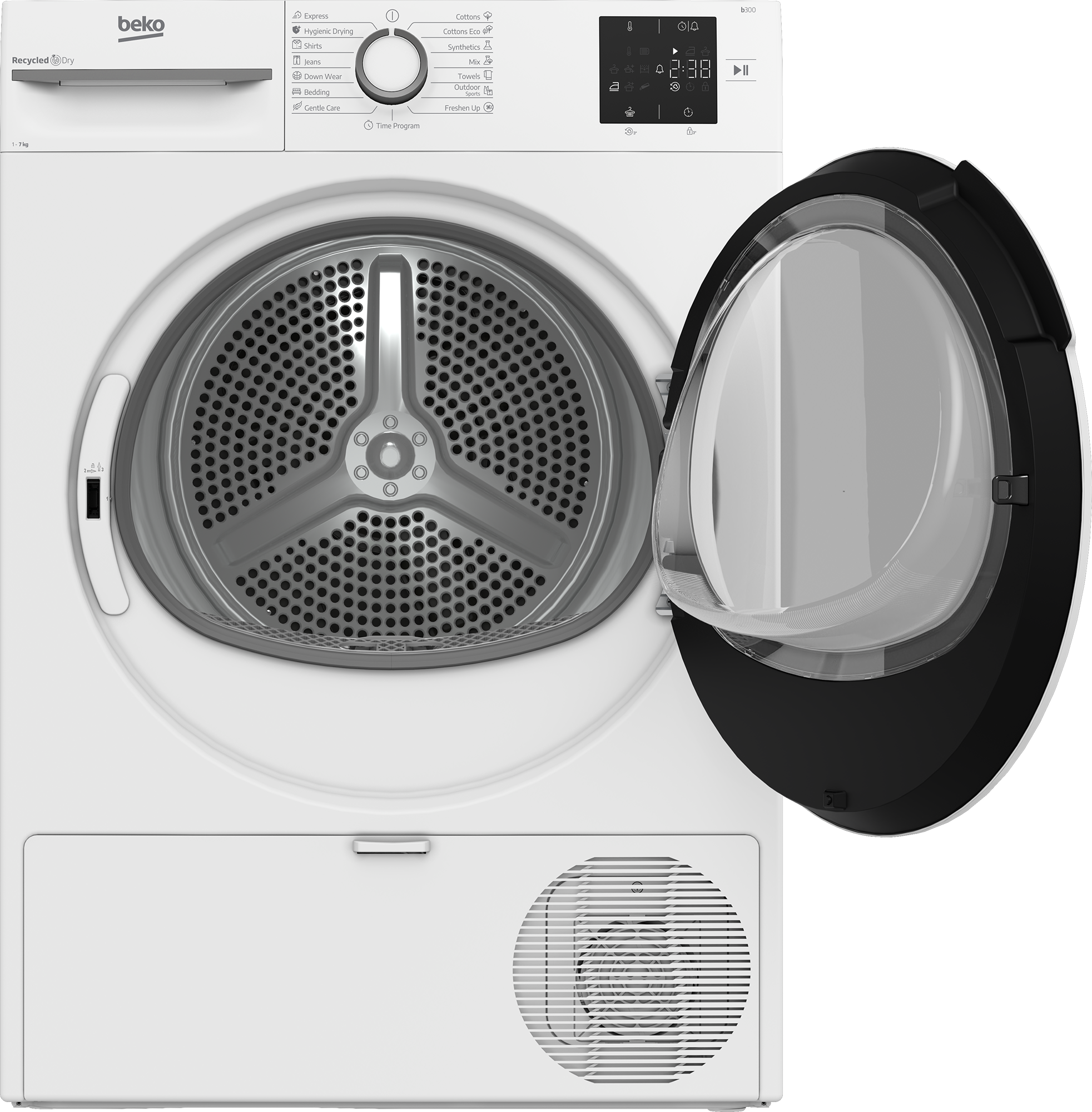 Beko BM3T372E0W Mašina za sušenje veša 7 kg 15 programa, Bela