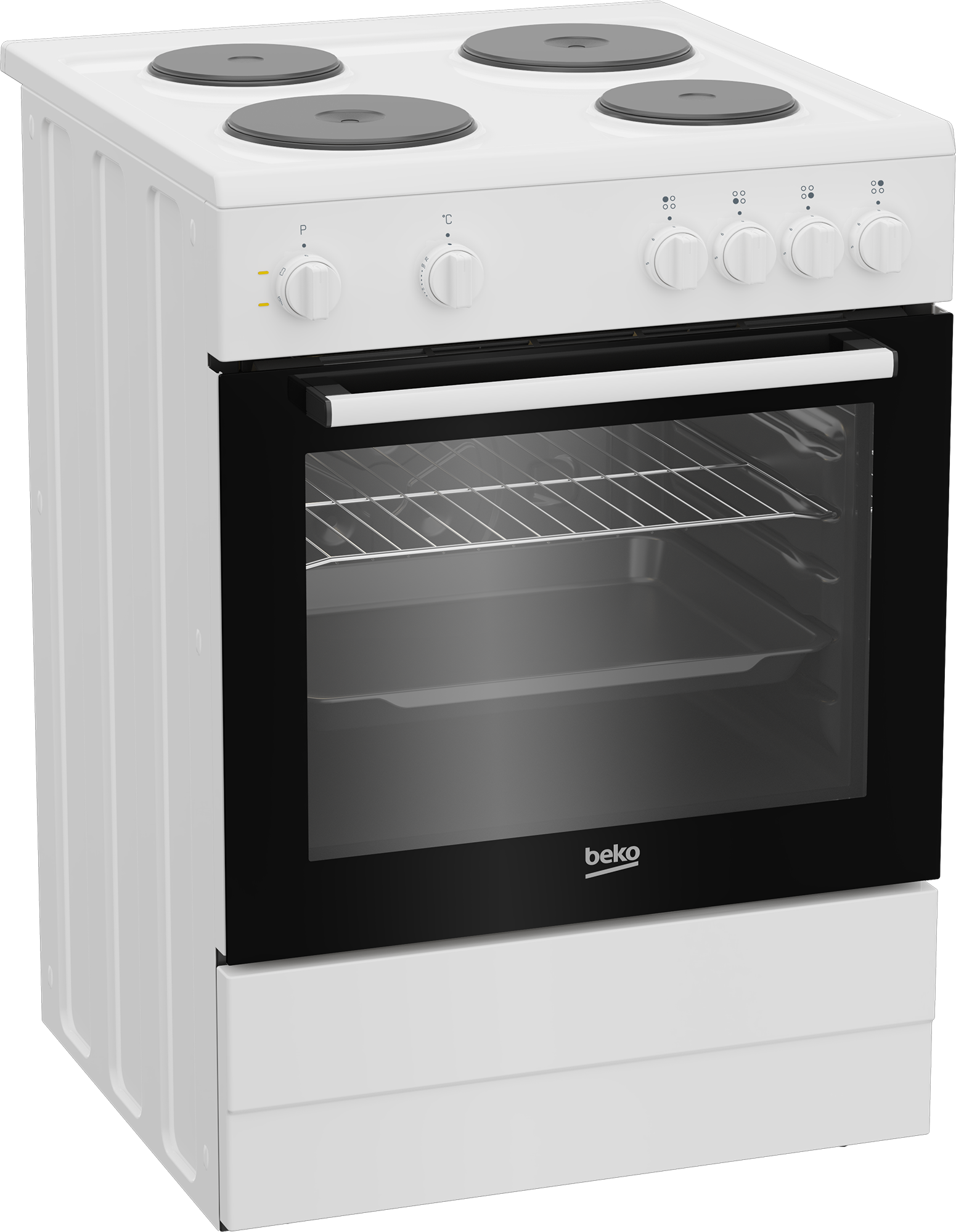 Beko FBS66000WD Električni šporet 71l, Beli