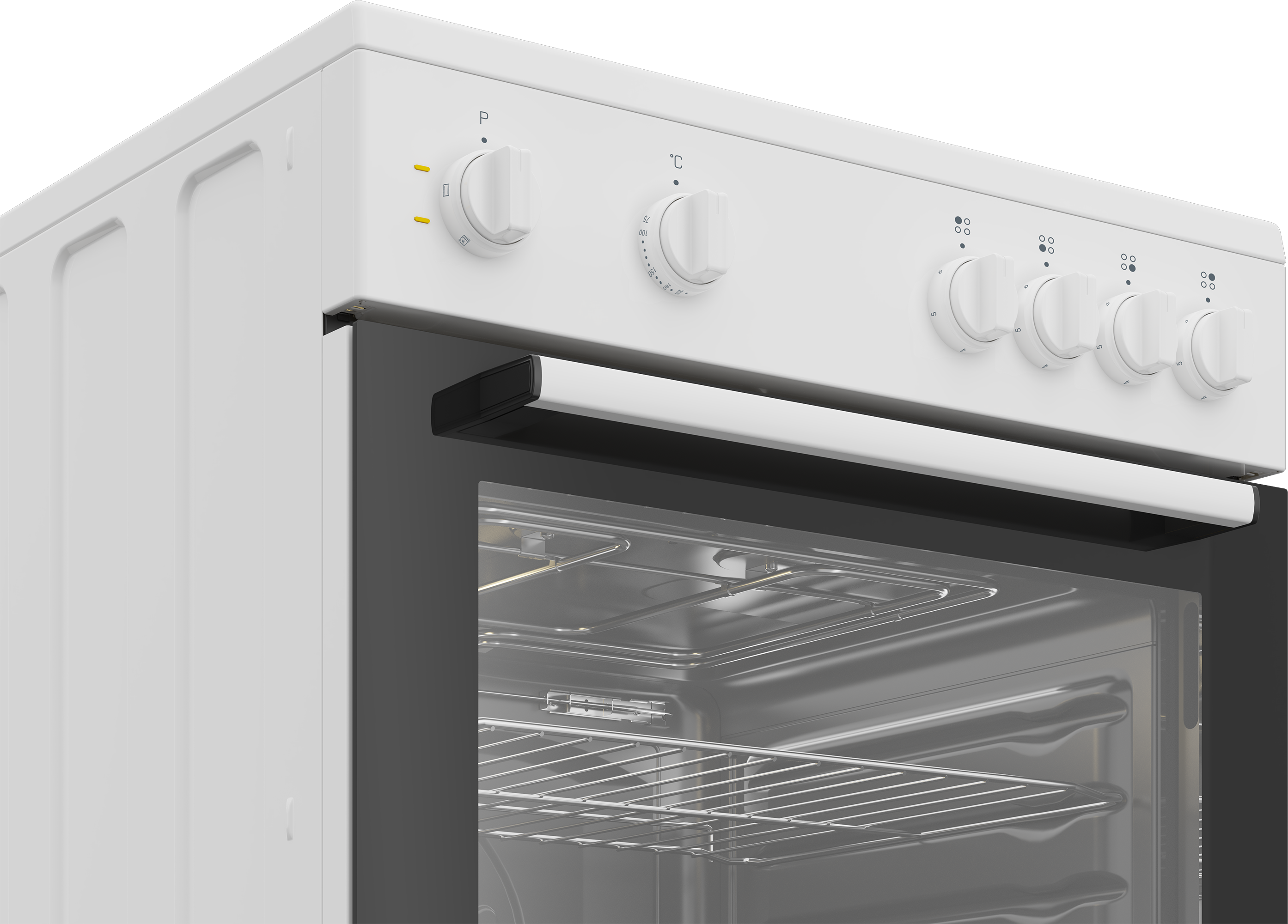 Beko FBS66000WD Električni šporet 71l, Beli