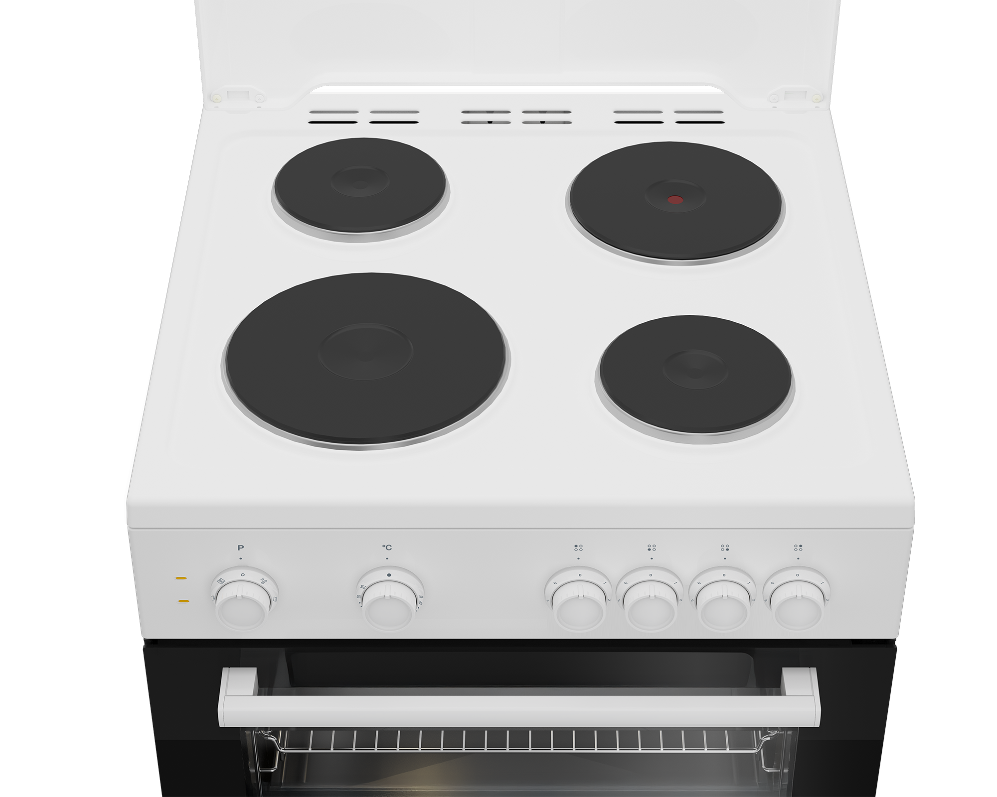 Beko FBE66000WD Električni šporet 72l, Beli