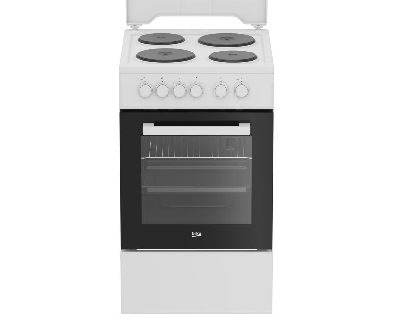 Beko FSS56000W Električni šporet, Beli