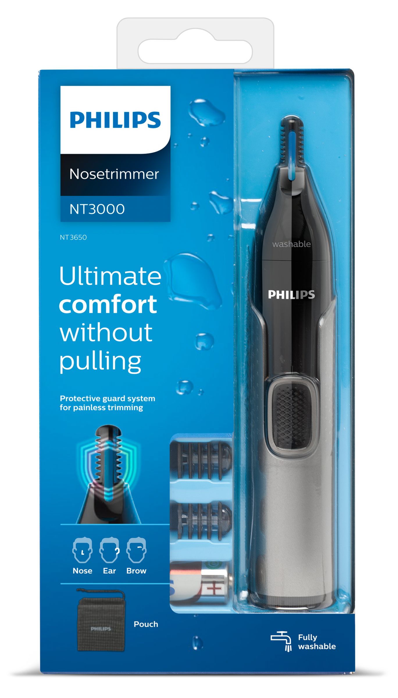 Philips NT3650/16 Trimer za nos, uši i obrve