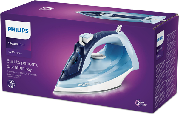 Philips DST5030/20 Pegla na paru 2400W, Svetloplava