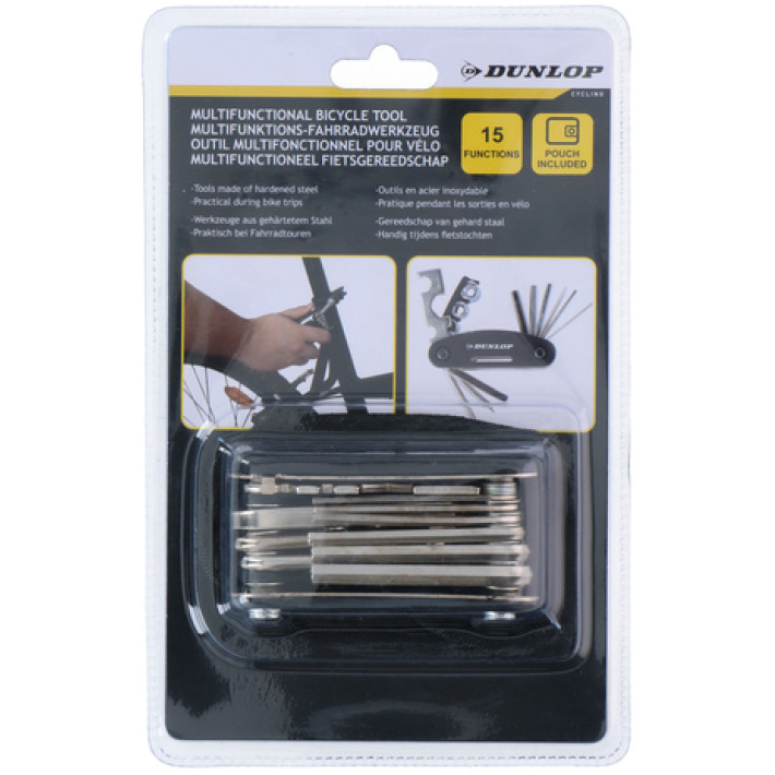 Dunlop Set alata za bicikl sa 15 funkcija
