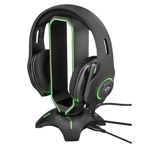 Trust GXT265 Cintar Stalak za slušalice RGB, Crni