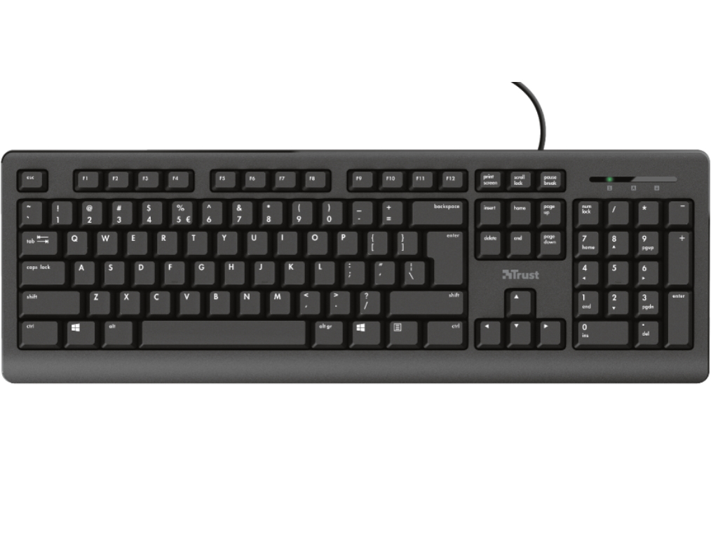 Trust Primo Tastatura, Crna