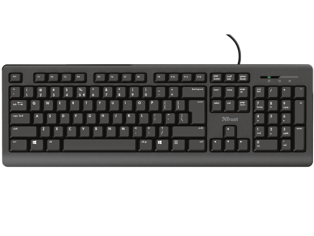 Trust Primo Tastatura SRB, Crna