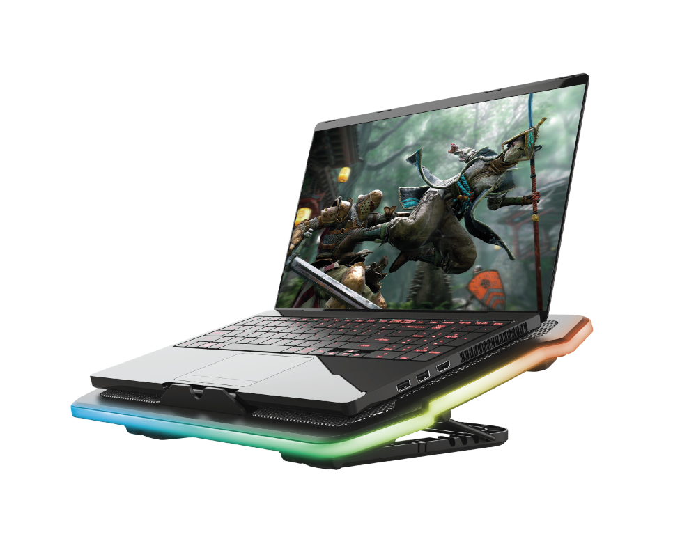 Trust GXT1126 AURA Hladnjak za laptop, Crni