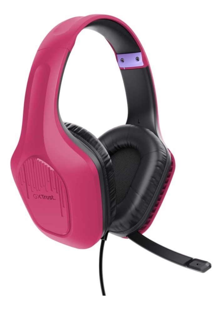 Trust GXT415B ZIROX Gaming slušalice sa mikrofonom 3.5mm, Roze