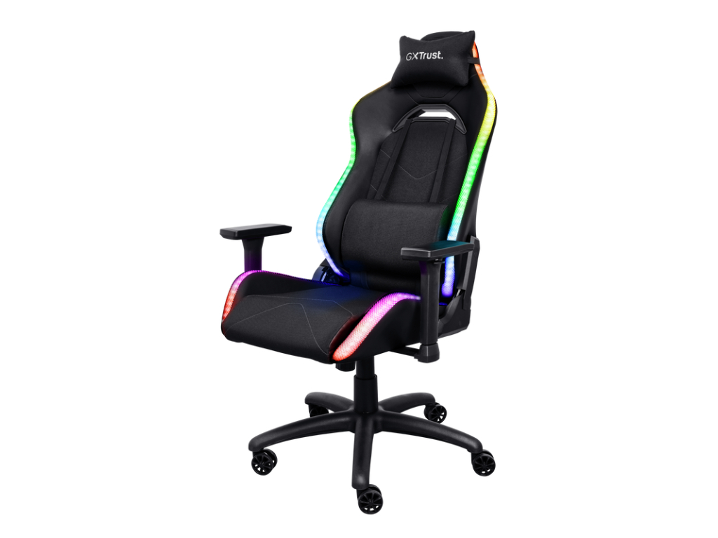 Trust GXT719 RUYA Stolica RGB GAMING, Crna