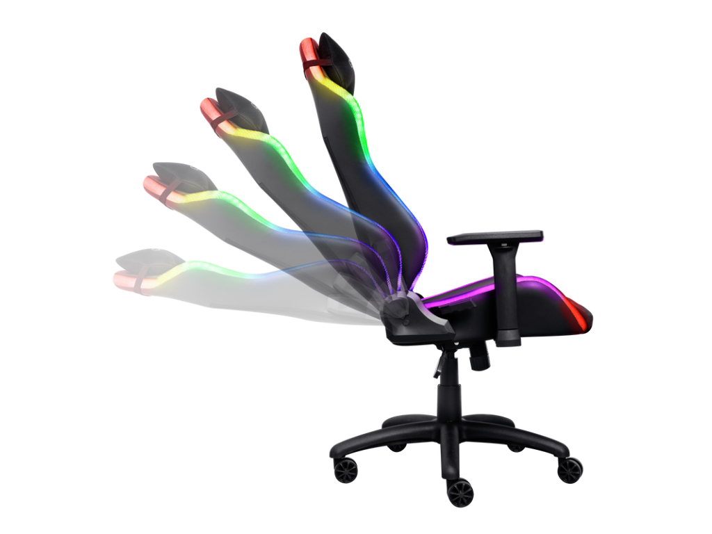 Trust GXT719 RUYA Stolica RGB GAMING, Crna
