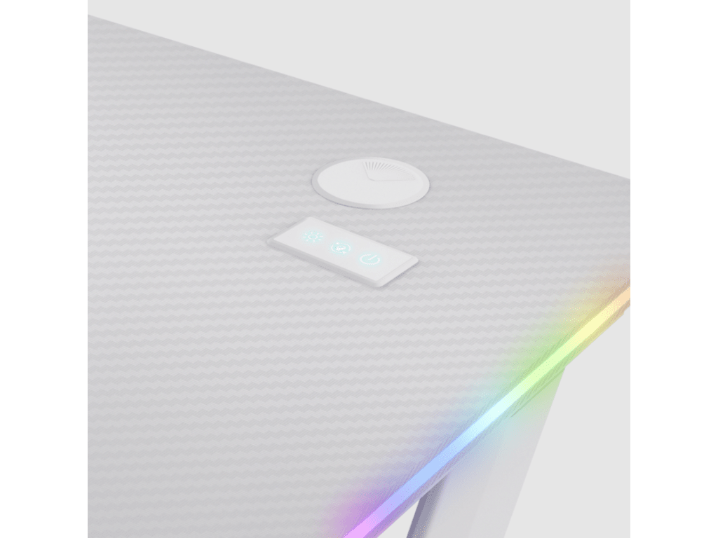 Trust GXT709W LUMINUS Sto RGB/bela, Bela