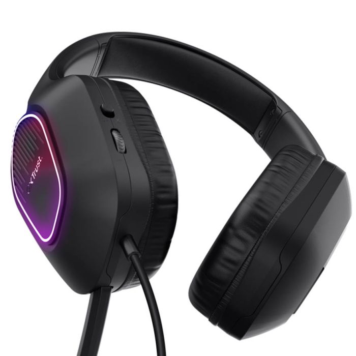 Trust GXT416 Gaming slušalice ZIROX LED, Crne