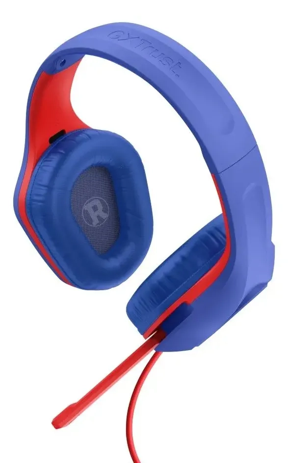 Trust GXT416SM Zirox geјmerske slušalice Superman, Plavo-crvene