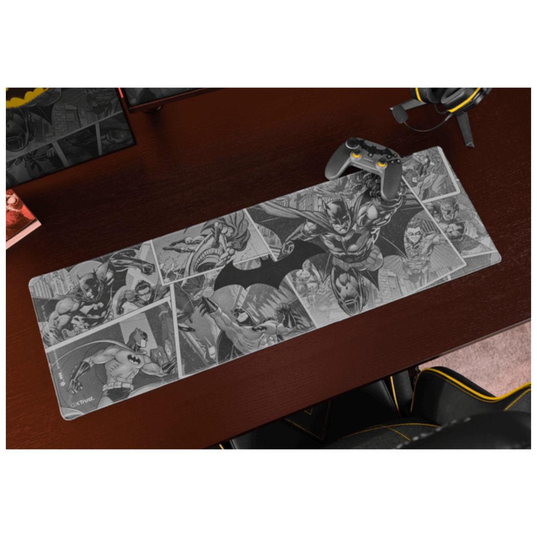 Trust GXT 759BM XXL Podloga za miš Batman Edition, Crna