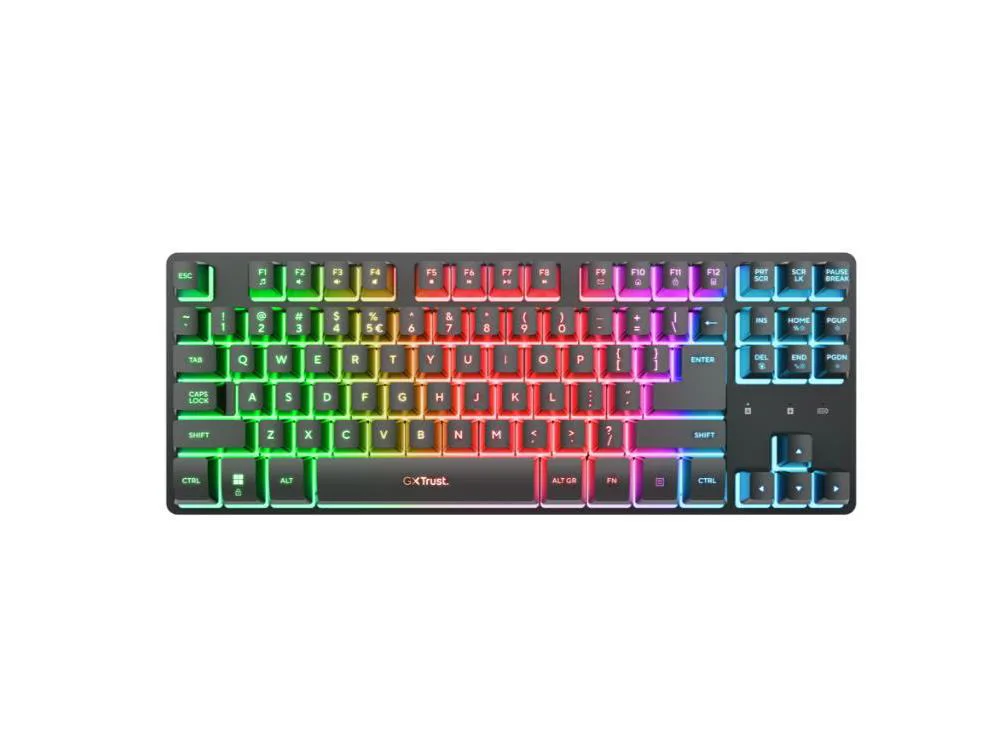 Trust GXT831 TKL WRLS Geјmerska tastatura, Crna