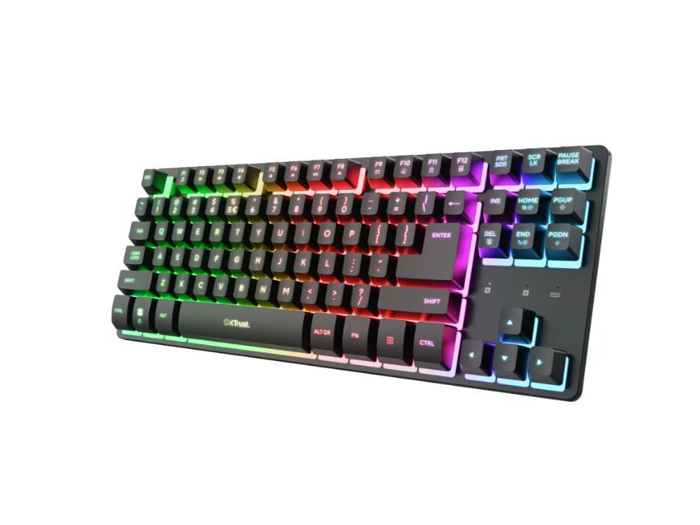 Trust GXT831 TKL WRLS Geјmerska tastatura, Crna