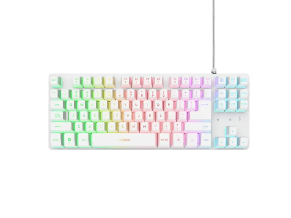 Trust GXT 833W Tastatura, Bela