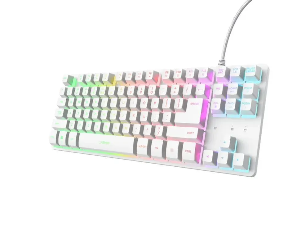 Trust GXT 833W Tastatura, Bela