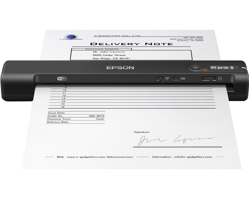 Epson WorkForce ES-60W Skener dokumenata mobile A4, Crni