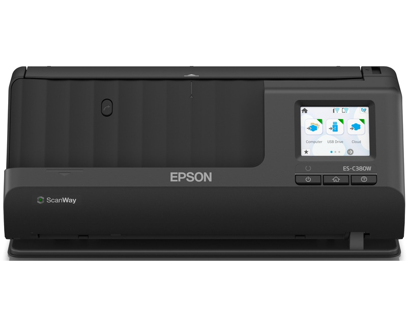 Skener Epson WorkForce ES-C380W  A4/ADF/dulpex/30 ppm/60ipm/600dpi/WiFi/USB 2.0