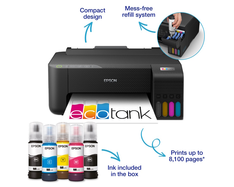 Epson L1270 EcoTank ITS wireless inkjet štampač 4 boje