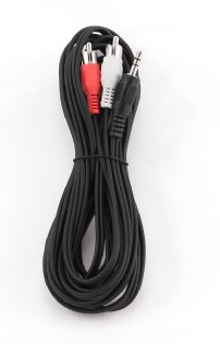 Gembird Audio kabl 3.5mm/2xRCA M/M 5m