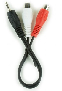 Gembird Audio kabl 0,2 m 3,5mm 2 x RCA