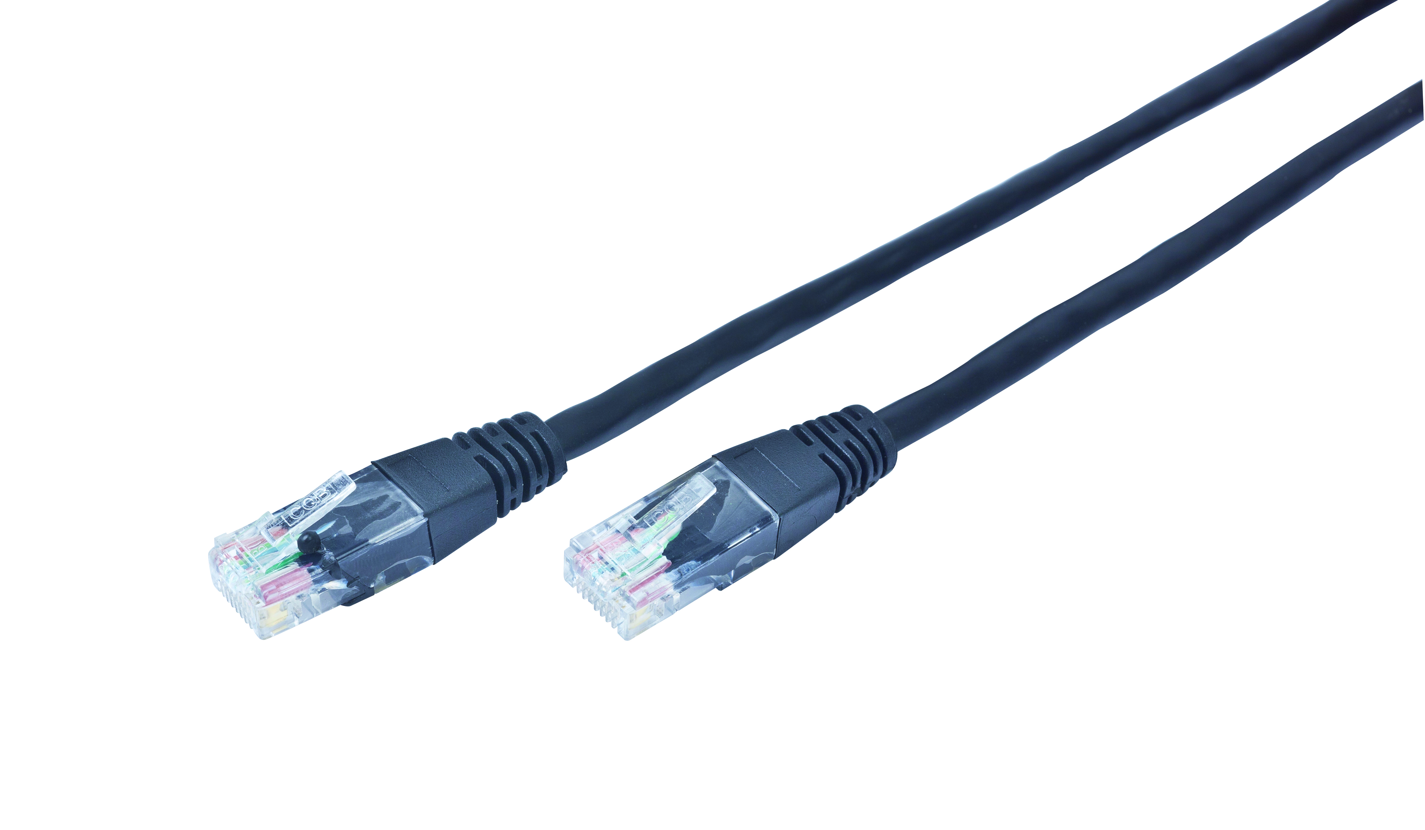Gembird Mrežni kabl 5m Cat5e U/UTP, Crni