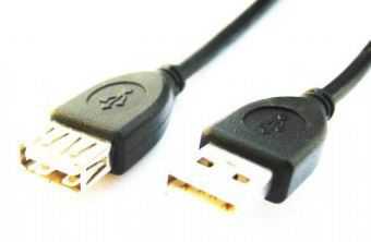 Gembird USB 2.0 A M/FM USB kabl 3m, Crno