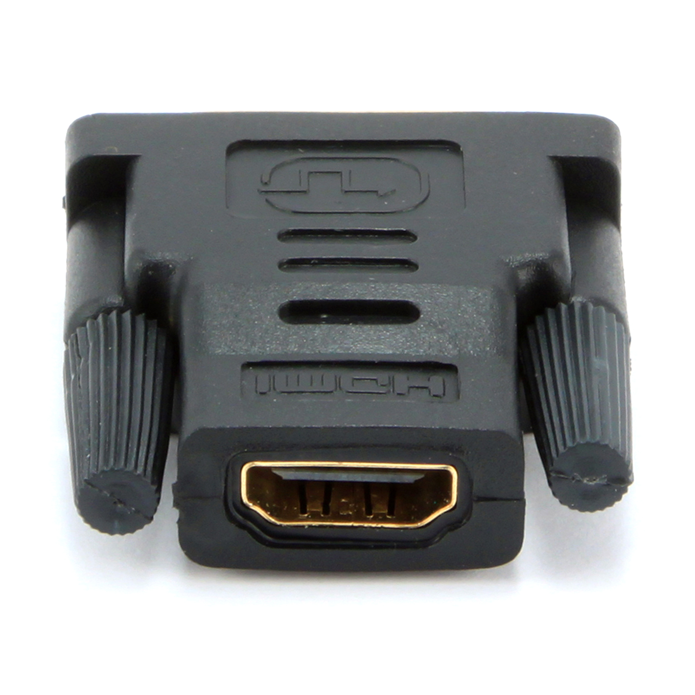 Gembird A-HDMI-DVI-2 menjač pola kabla, Crno