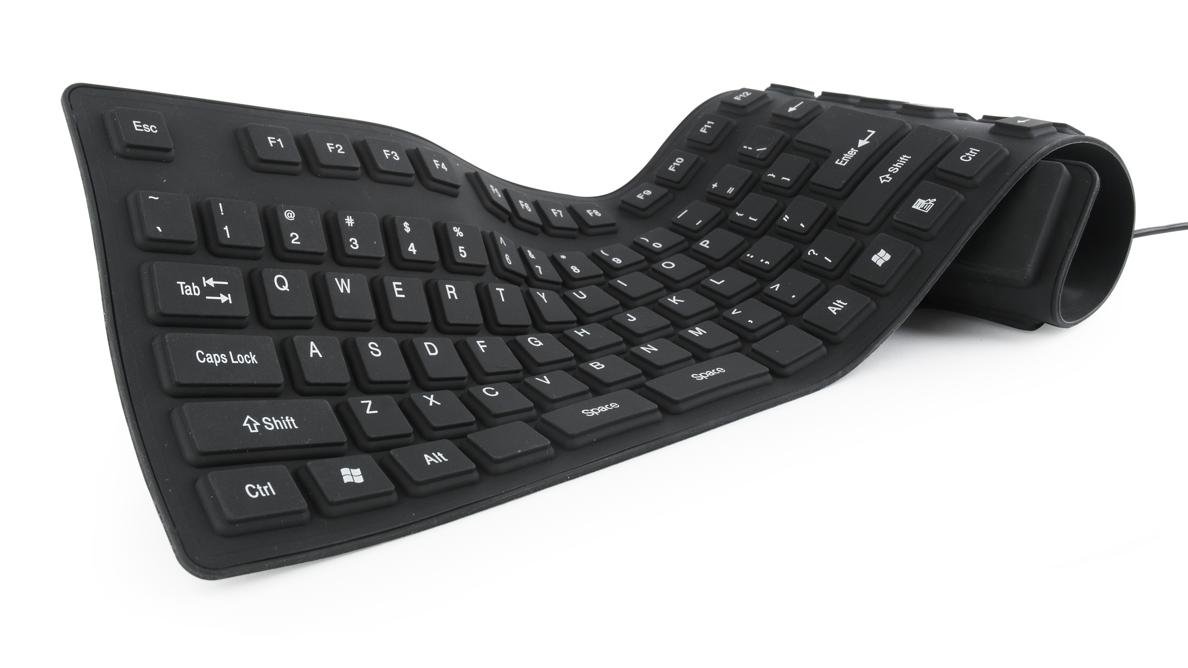 Gembird tastatura USB + PS/2 QWERTY, Crno