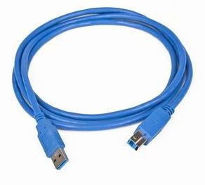 Gembird USB kabl 3 m USB A USB B, Plavo