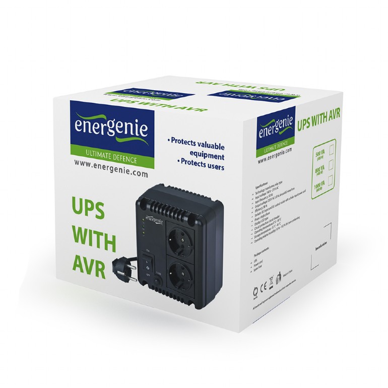 EnerGenie EG-AVR-1001 Gembird Stabilizator napona AVR 1000VA 600W