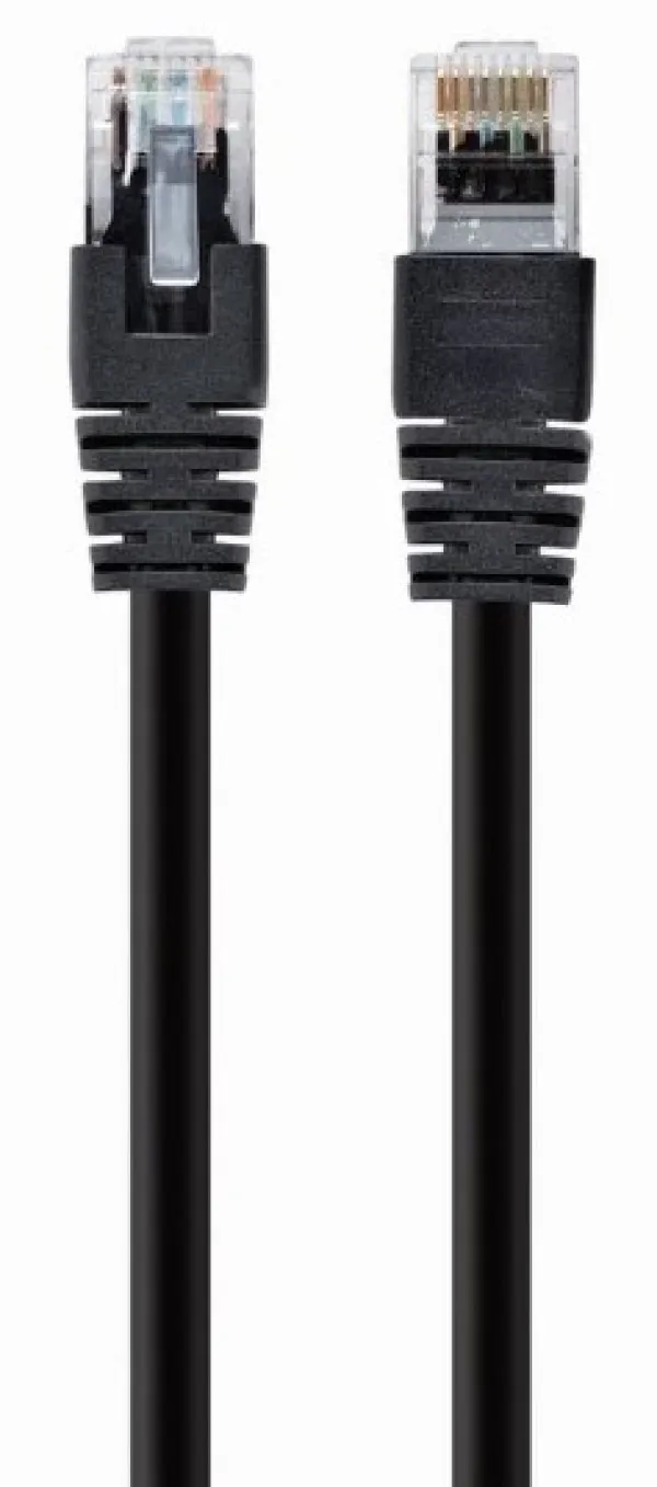 Gembird PP12-7.5M/BK Mrežni kabl UTP CAT5e 7.5m, Crni
