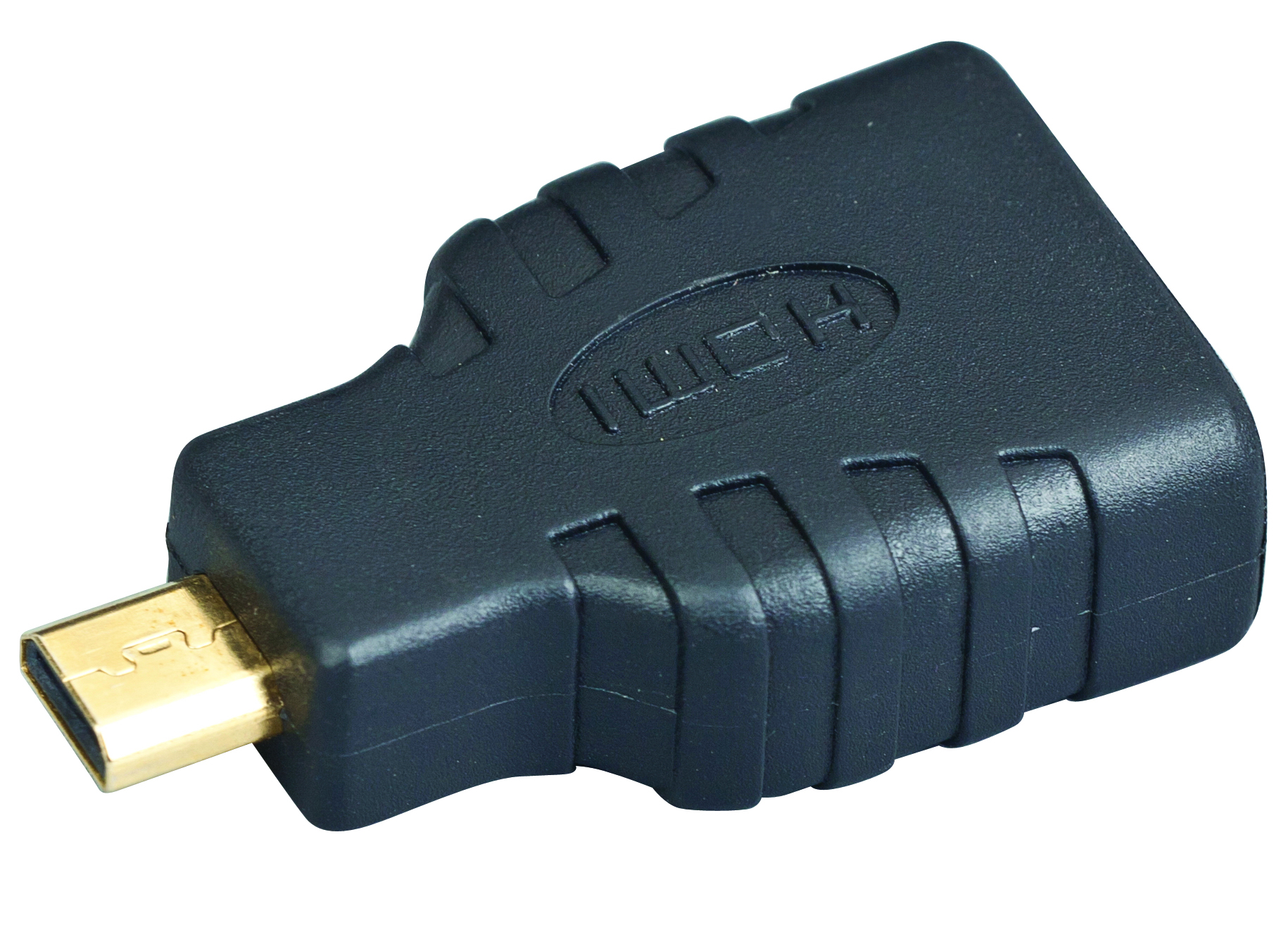 Gembird HDMI(F)-microHDMI(M) , Crno