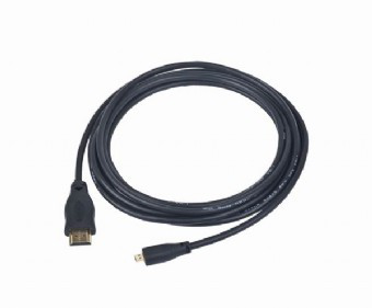 Gembird HDMI-M/micro HDMI-M kabl 1.8 m tip A (Standardni) HDMI tip D (Mikro), Crni