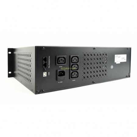 Gembird UPS Rack Unit 19" 900V, Crna