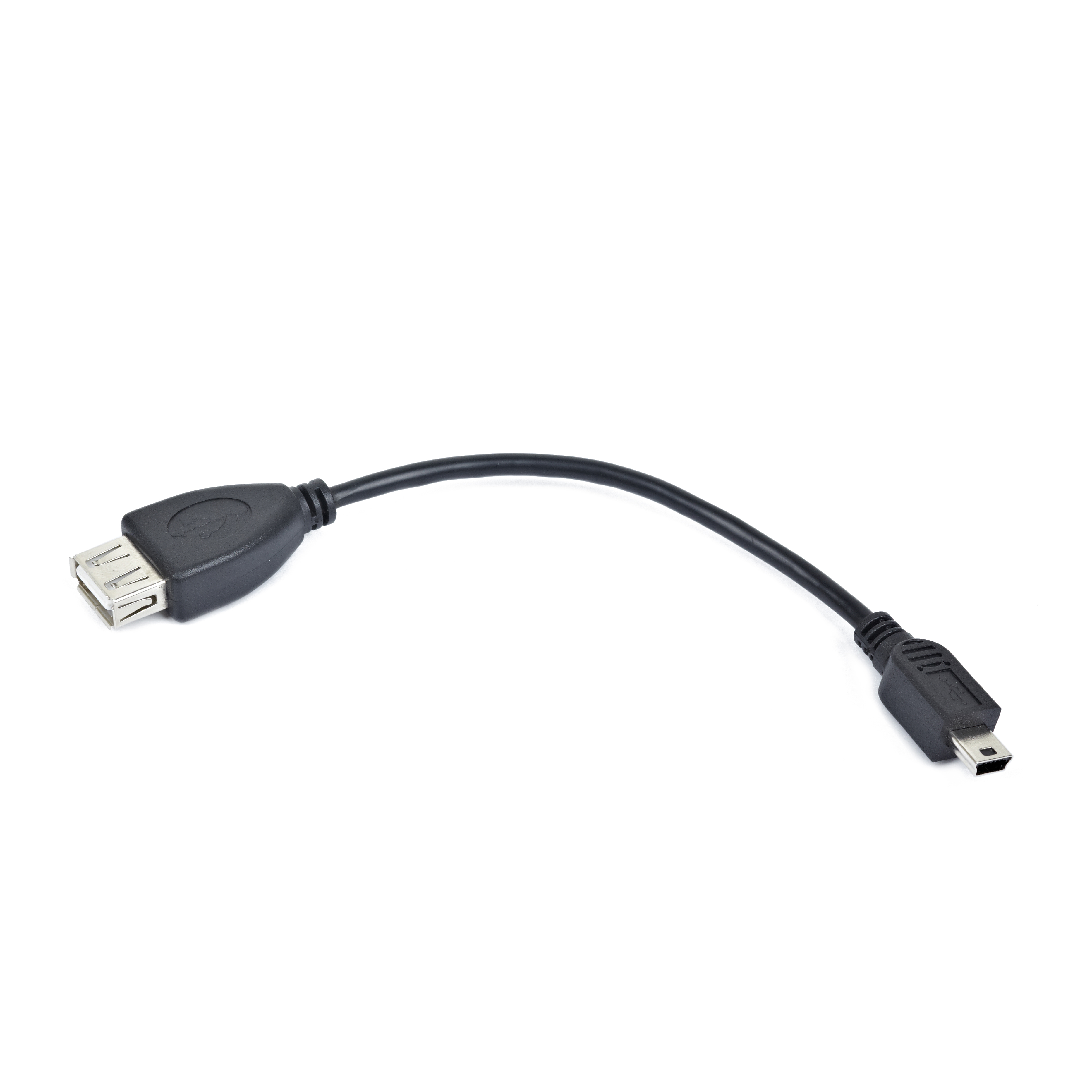Gembird USB mini/USB 0.15m USB kabl 0,15 m USB 2.0 Mini-USB B USB A, Crno