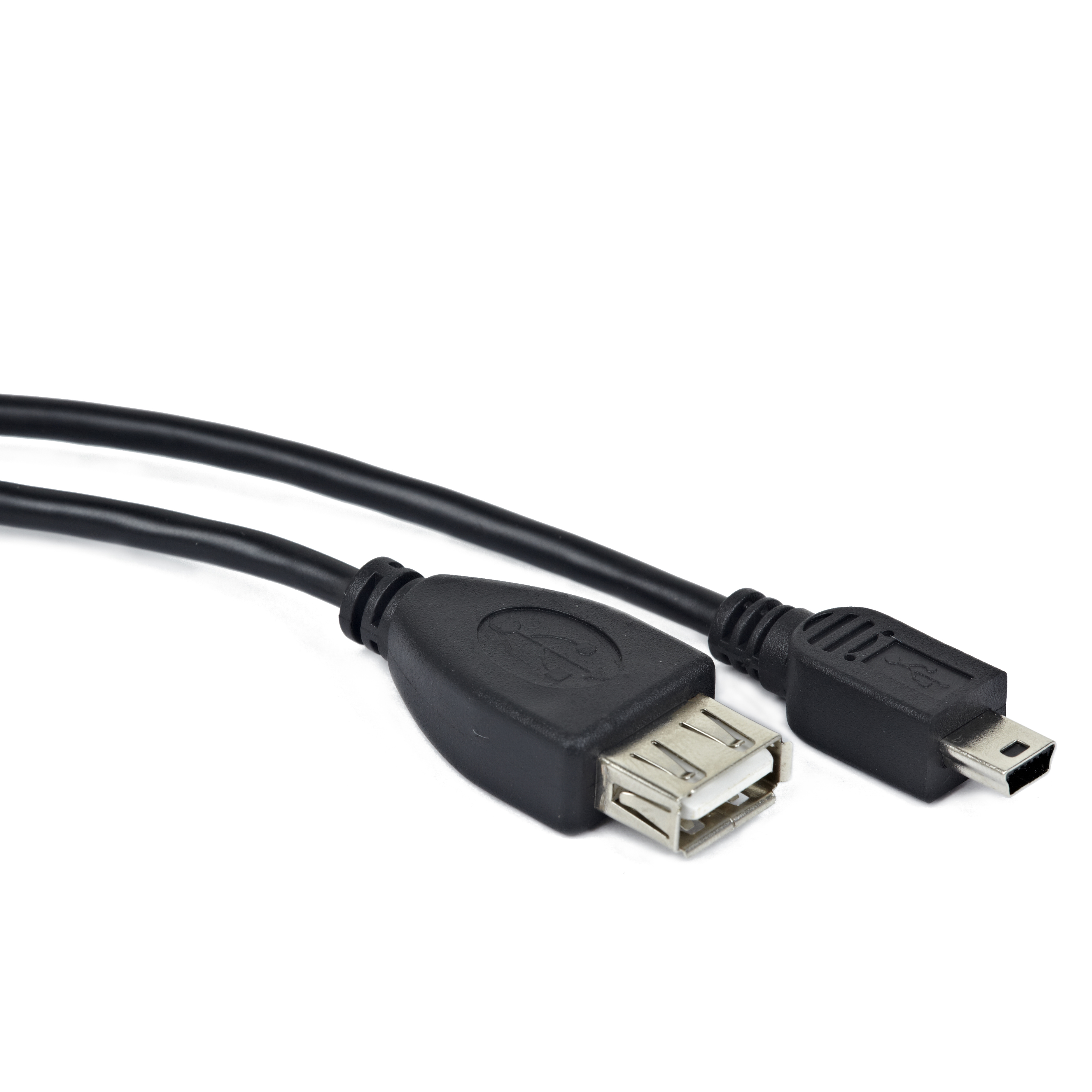Gembird USB mini/USB 0.15m USB kabl 0,15 m USB 2.0 Mini-USB B USB A, Crno