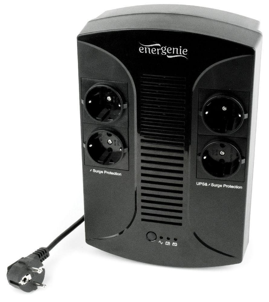 EnerGenie Linijski interaktivan uređaj za neprekidno napajanje (UPS) 650 VA 390 W 4 AC izlaza