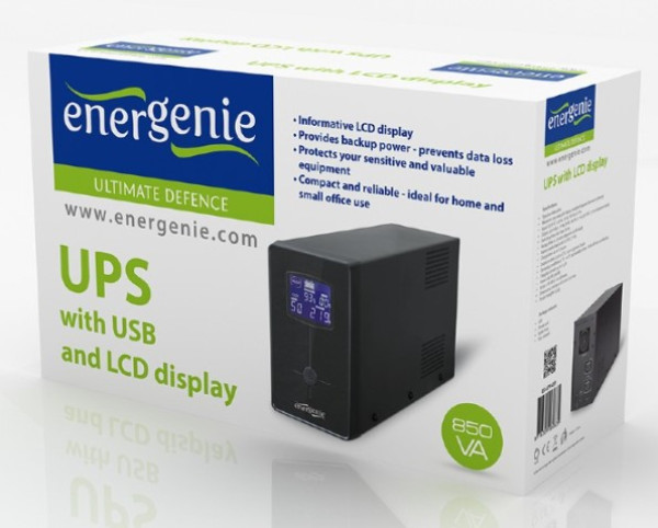 Gembird LCDEG-UPS-032 UPS sa stabilizatorom 850VA 510W