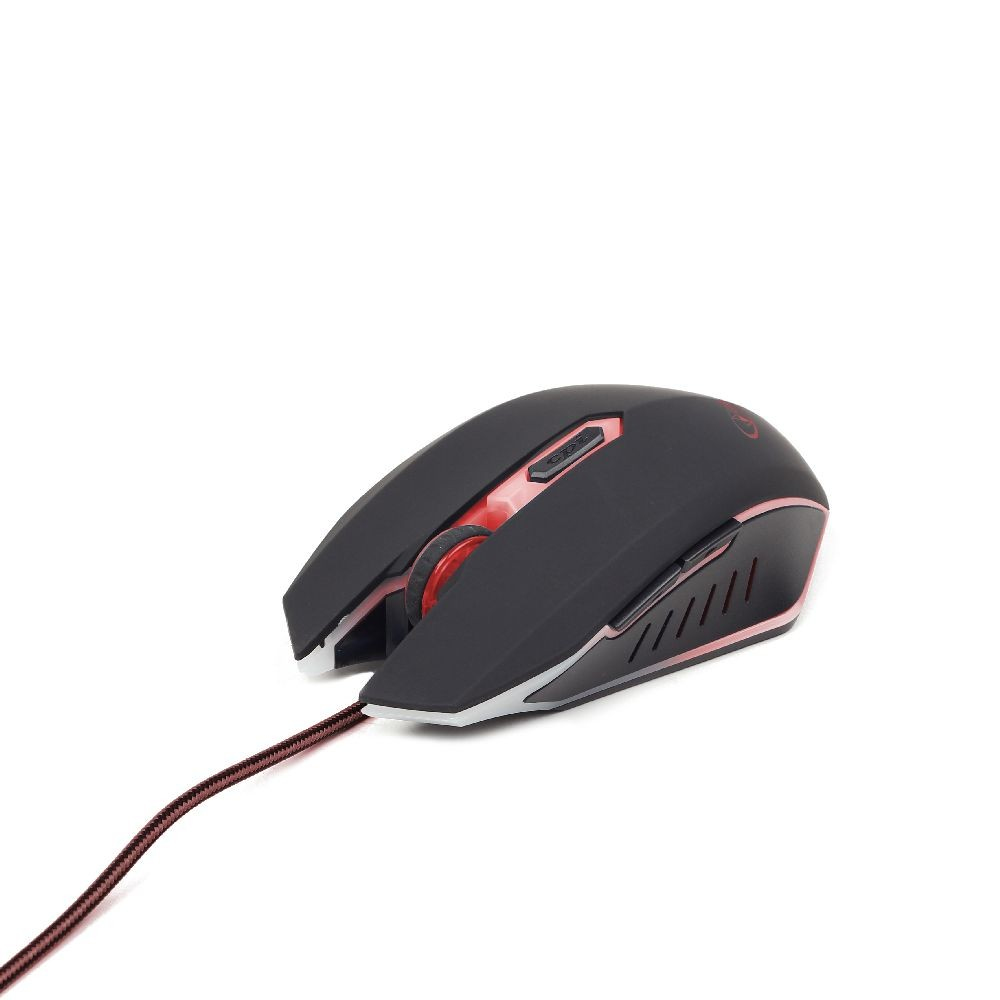 Gembird MUSG-001-R Gejmerski miš Crna/Crvena
