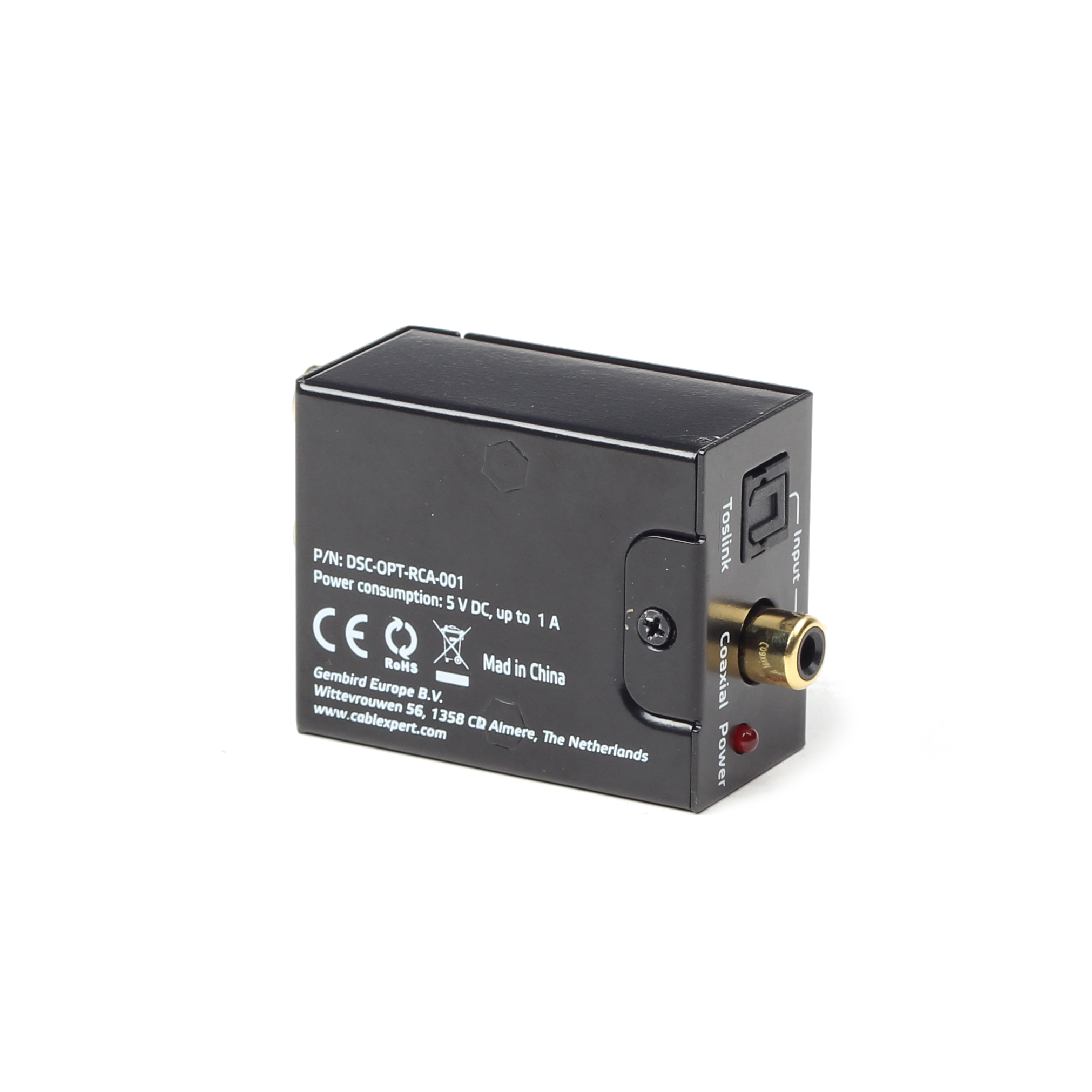 Gembird Audio konvertor, Crni