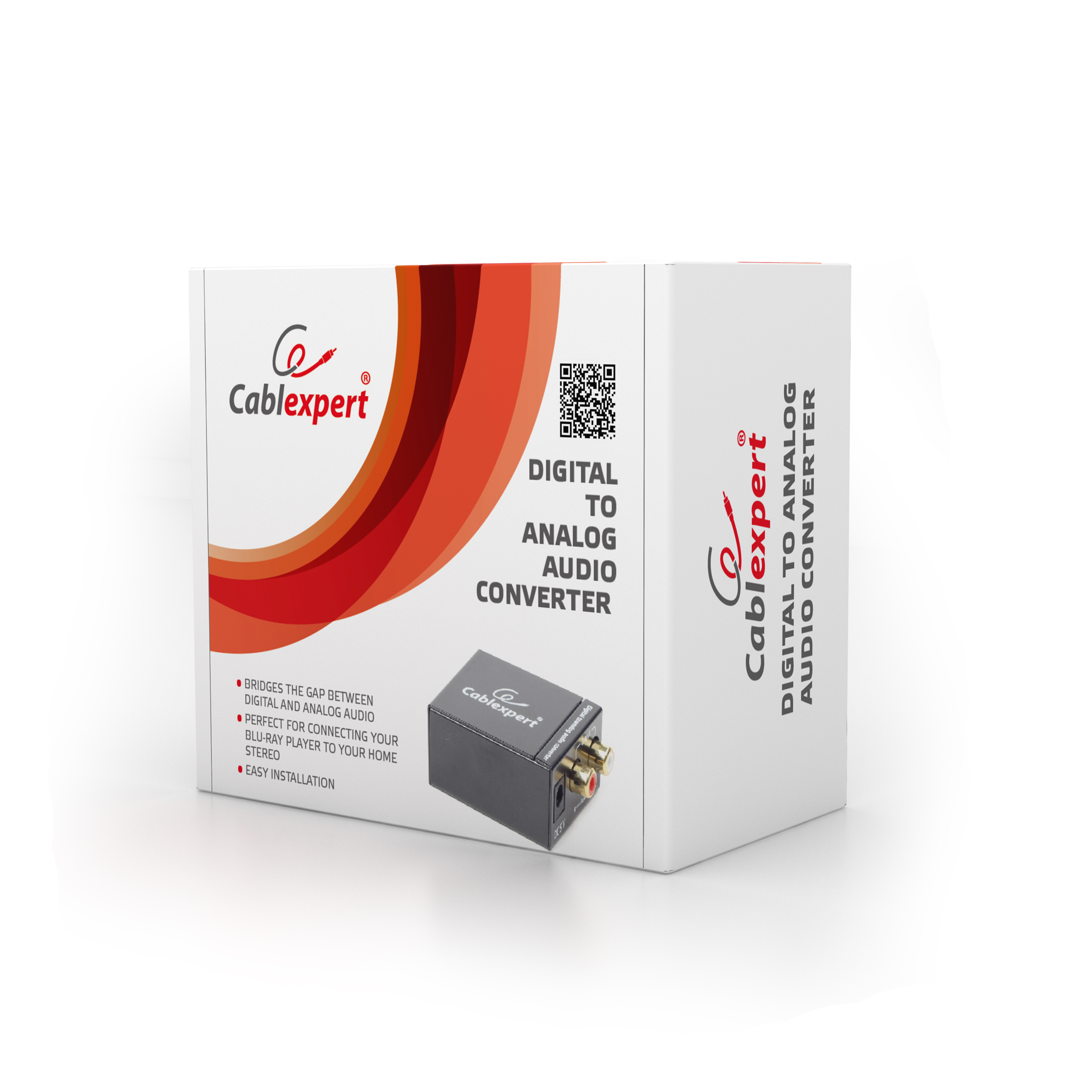 Gembird Audio konvertor, Crni