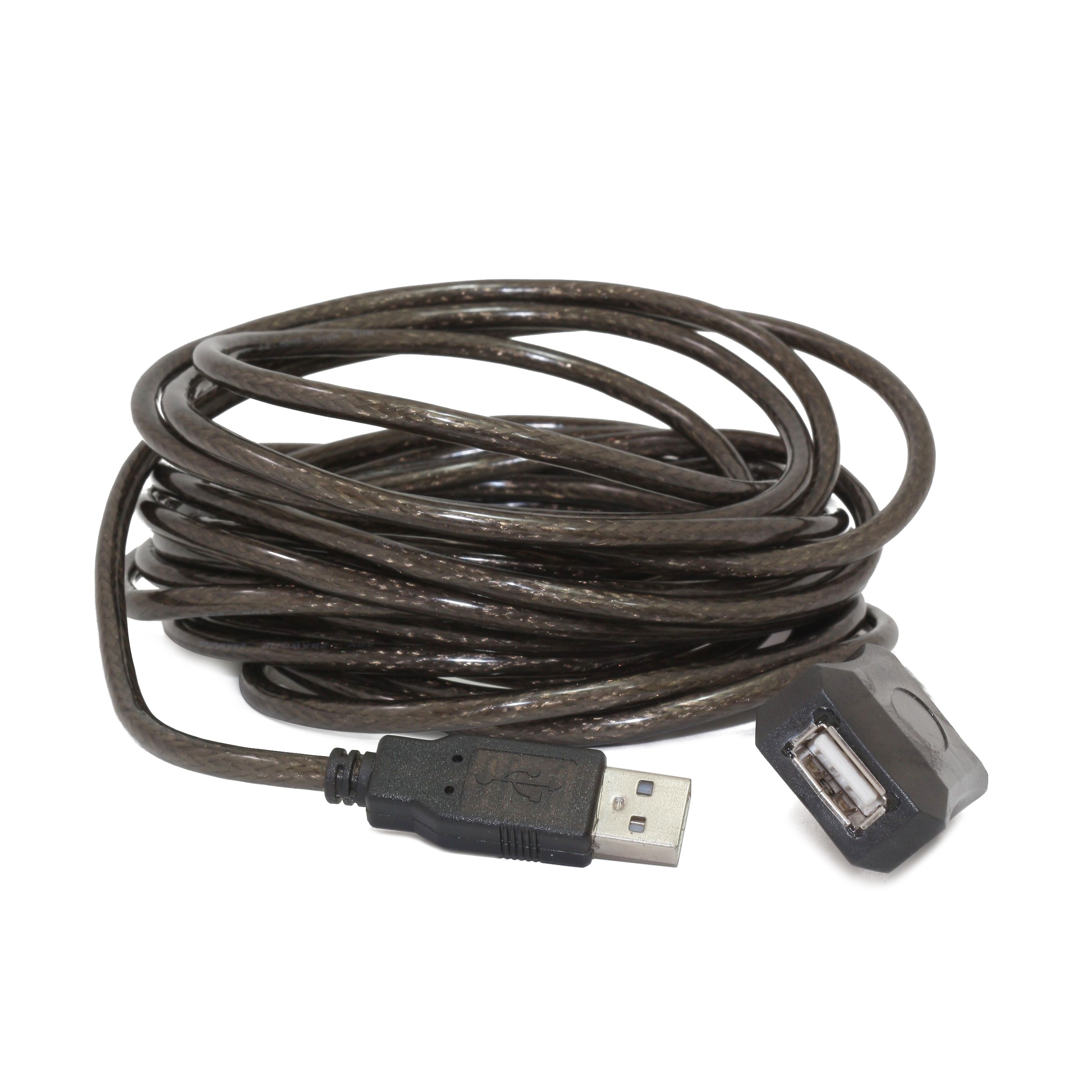 Gembird A/USB A M/F 5m USB 2.0 kabl, Crno