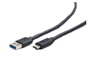 Gembird USB kabl 1,8 m USB 3.2 Gen 1 1 (3.1 Gen 1) USB C USB A, Crno