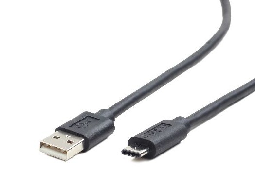 Gembird USB kabl 3 m USB 2.0 USB A A USB C, Crno